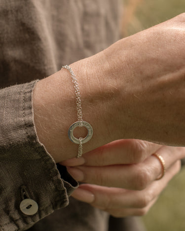 Silver Croí álainn bracelet