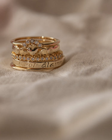 Gold Eternity ring