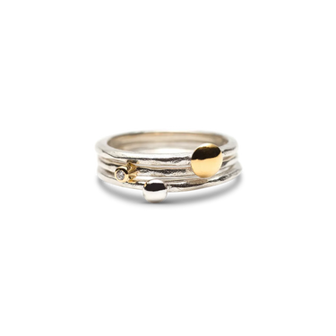 Croí álainn 3 stack ring