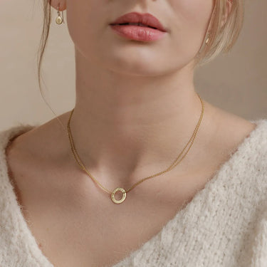 Gold Croí álainn single pendant