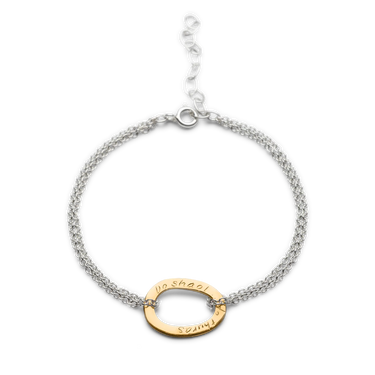 Silver|Gold Do shaol, do thuras bracelet