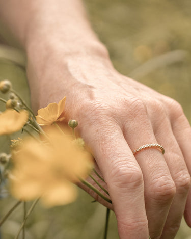 Gold Eternity ring