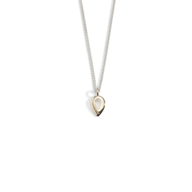 Silver | Gold Buíochas go deo small single pendant