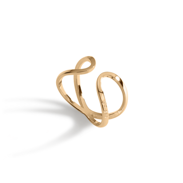 Gold Buíochas go deo ring