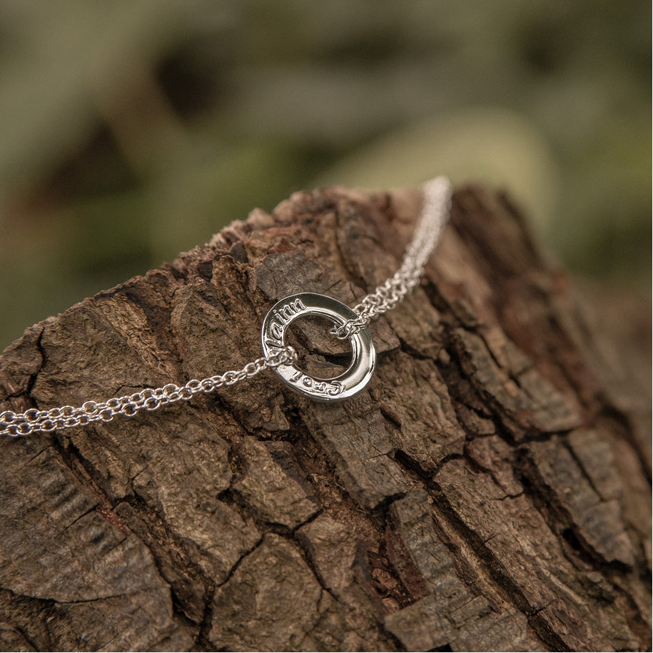 Silver Croí álainn bracelet