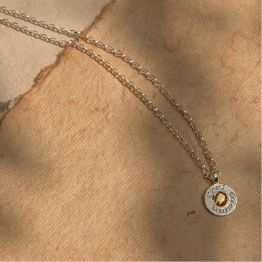 Croí álainn mini textured pendant