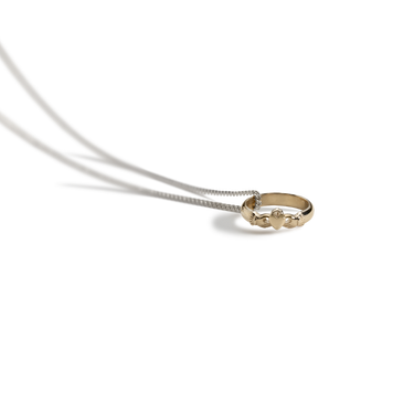 Silver | Gold Claddagh ring pendant