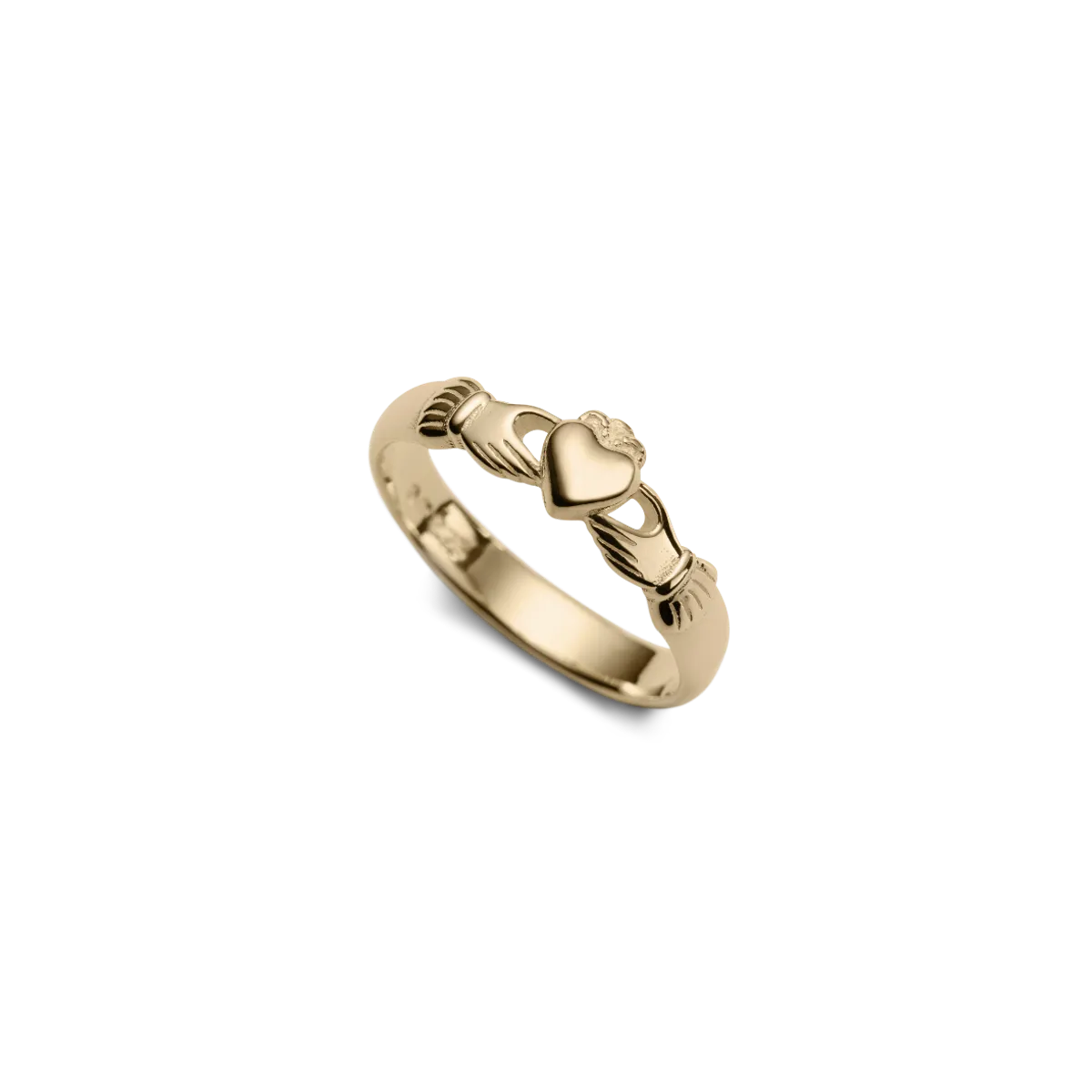 Gold Claddagh ring
