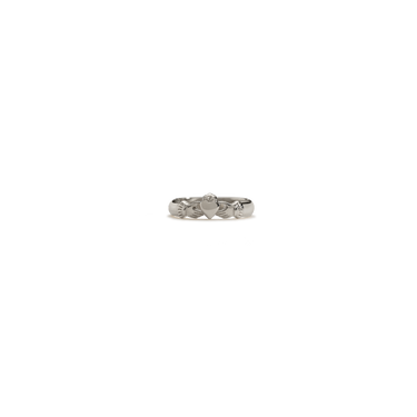 Silver Claddagh ring charm