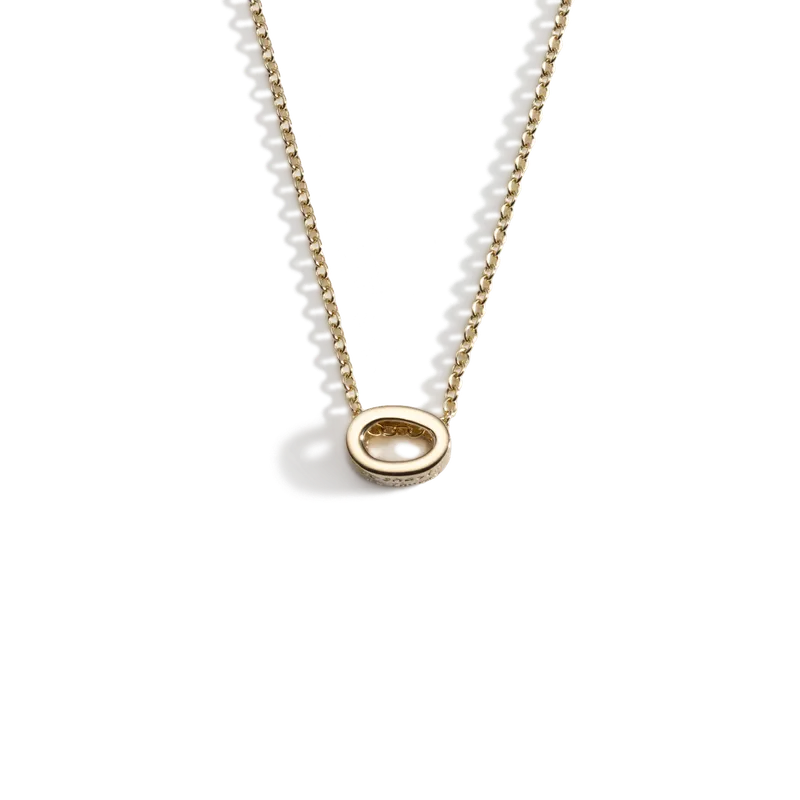Gold Do shaol, do thuras mini pendant