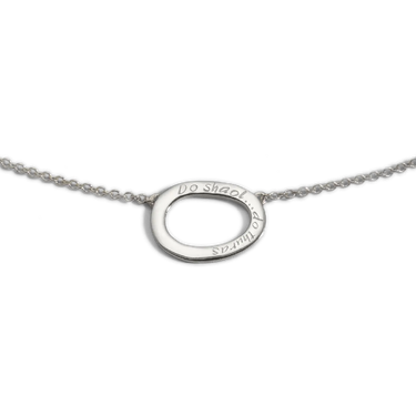 Silver Do shaol, do thuras small pendant