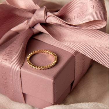 Gold Eternity ring