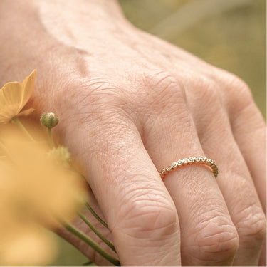 Gold Eternity ring