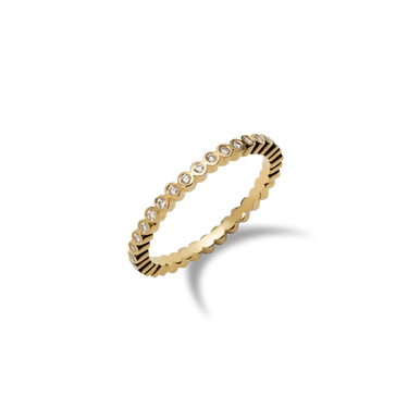 Eternity ring Gold Enibas Jewellery enibas