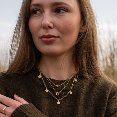 Gold Croí álainn diamond pendant
