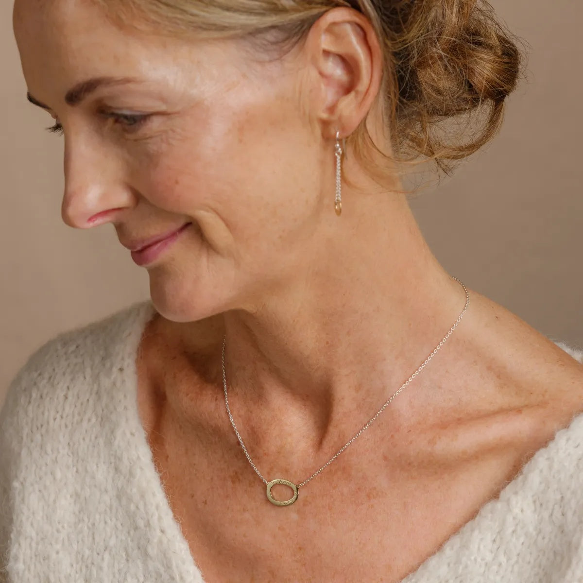 Silver Do shaol, do thuras small pendant