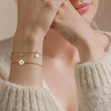 Gold Sonas bracelet