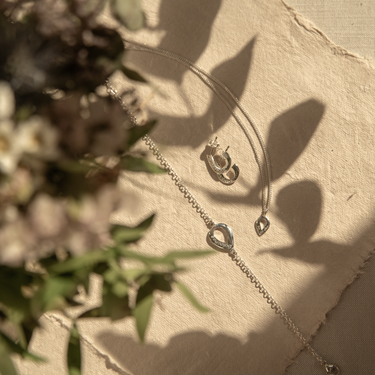 Silver Buíochas go deo small single pendant