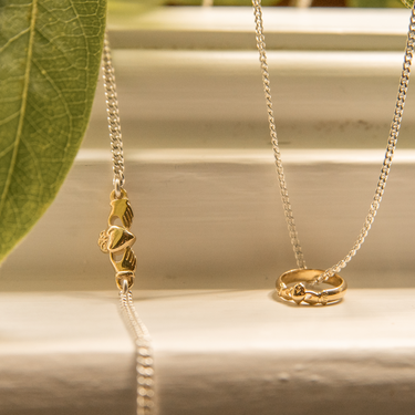Silver | Gold Claddagh bracelet