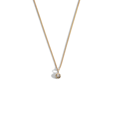 Croí álainn bubble diamond pendant