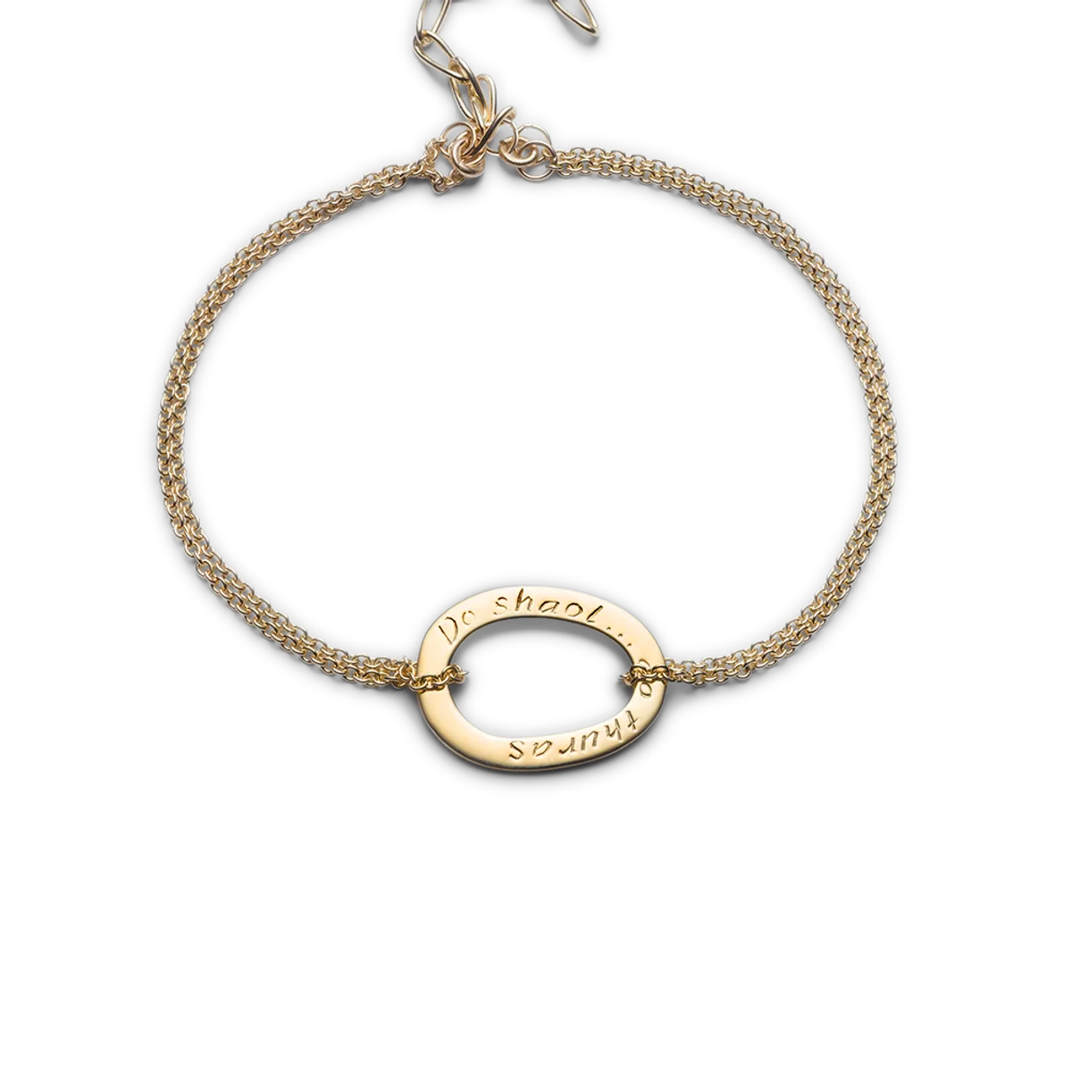 Gold Do shaol, do thuras bracelet