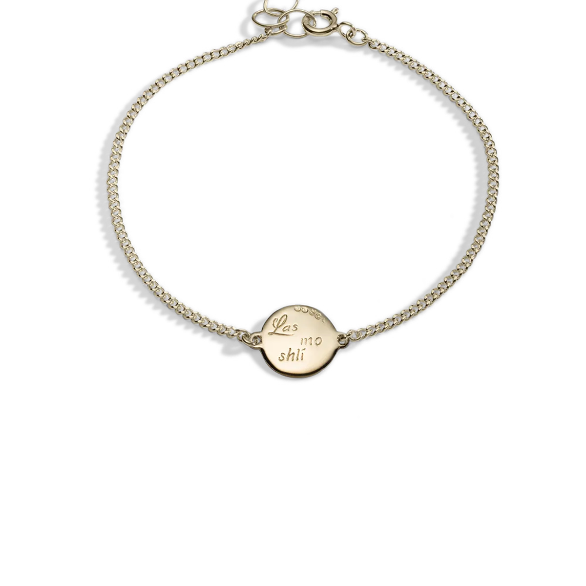 Gold Las mo shlí diamond bracelet
