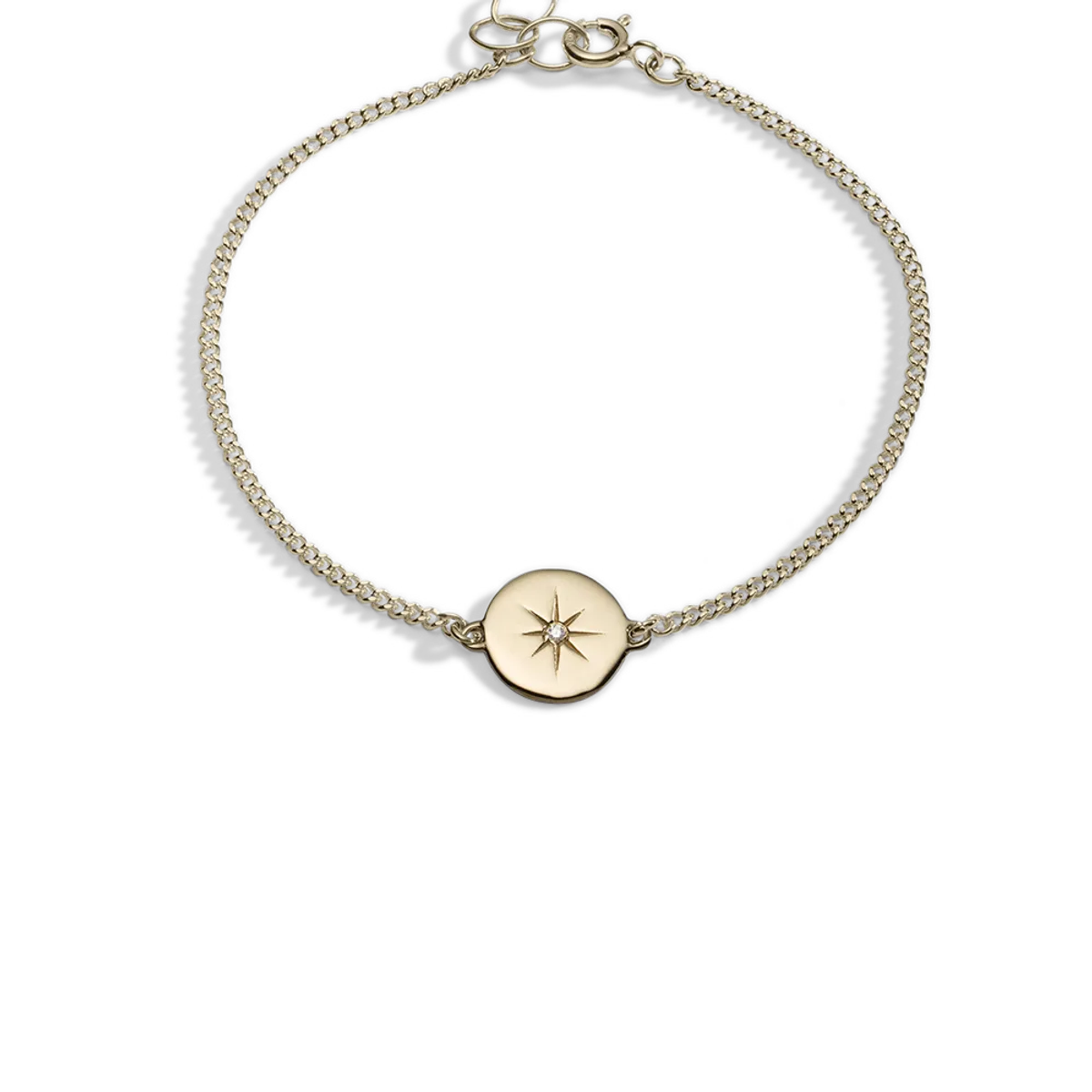 Gold Las mo shlí diamond bracelet