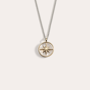 Silver|Gold Las mo shlí star pendant