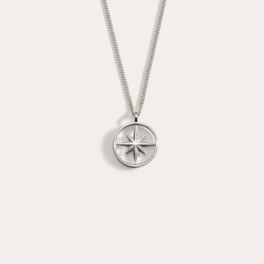 Silver Las mo shlí silver star pendant