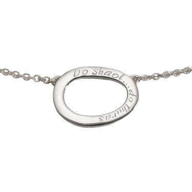 Silver Do shaol, do thuras pendant